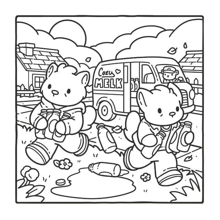 Deltas cat crimes - cozy kleurboek jade summer