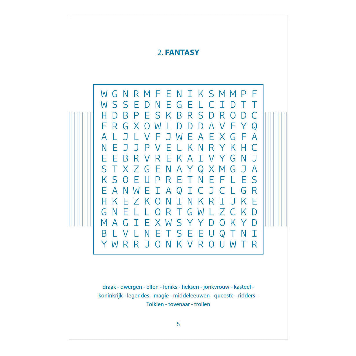 Deltas brain boosters word searches for every day