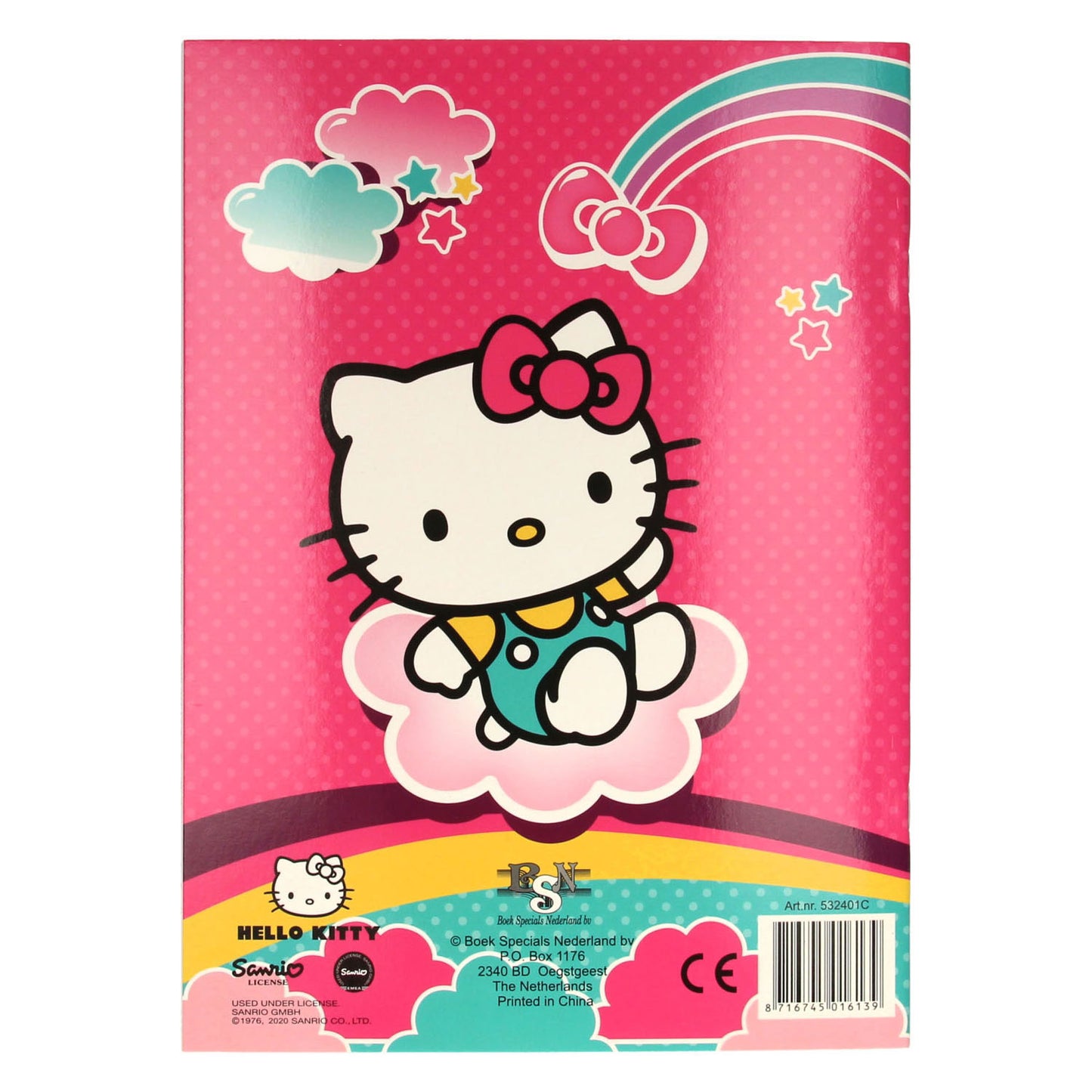 Libro Speciali Nederland BV Hello Kitty Colorio Colorbook