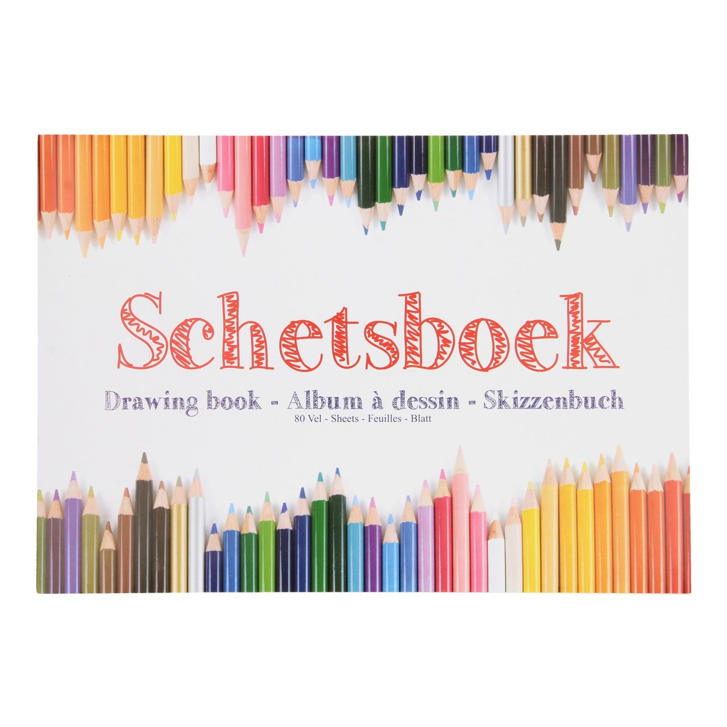 Sketchbook A4, 80 hoja