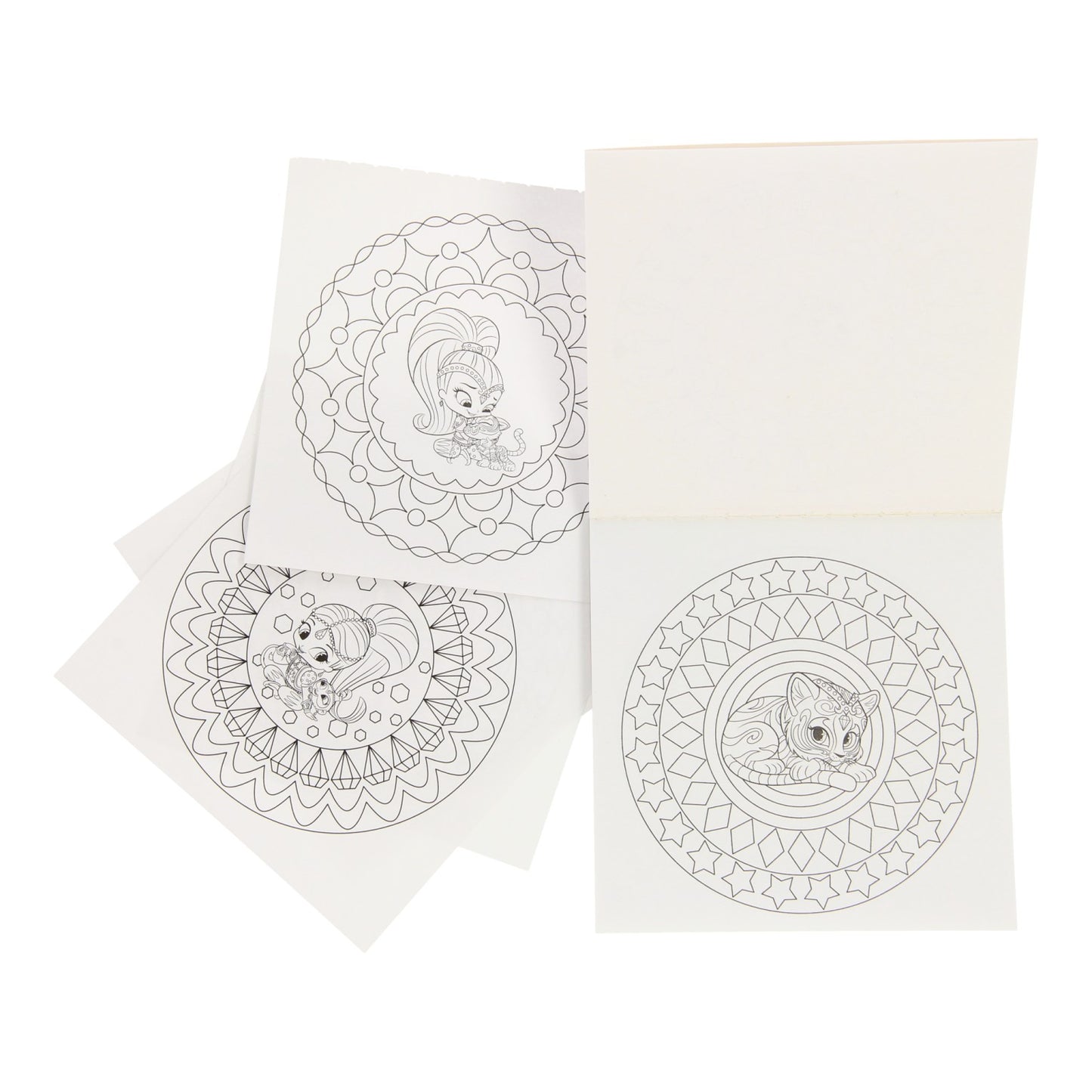Shine Shine Mini Mandala Coloring Book