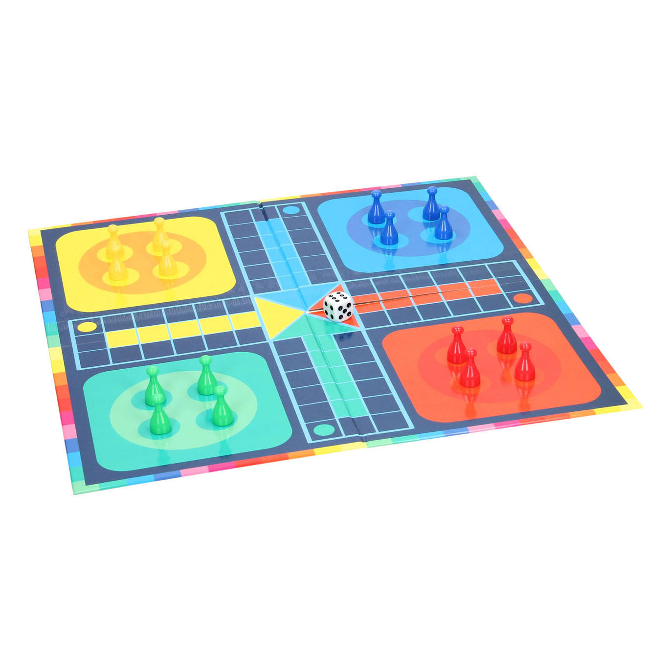 Play del bambino Ludo Geese Board 2in1
