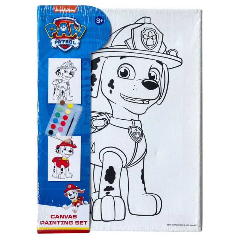 Canvas dipingendo Paw Patrol