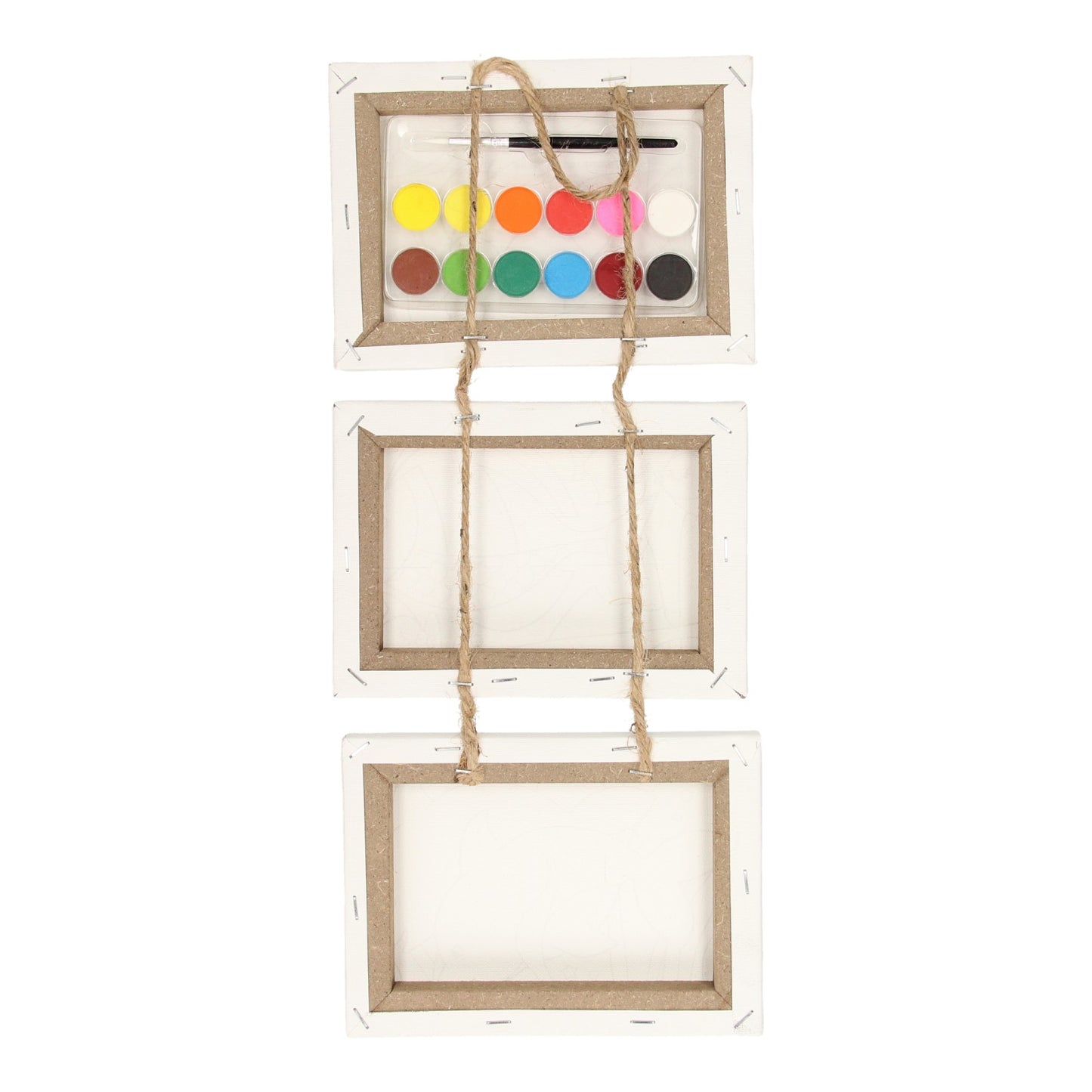 Dipinto di tela set under world, set di 3 pezzi