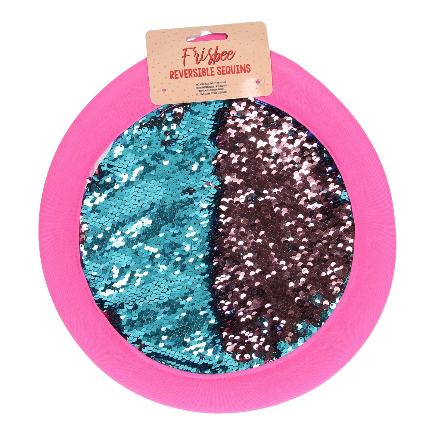 Frisbee con paillettes