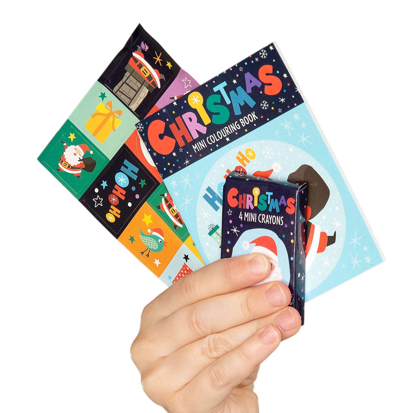 Set di tratta: Libro da colorare, Crayons Crayons Crayons Christmas