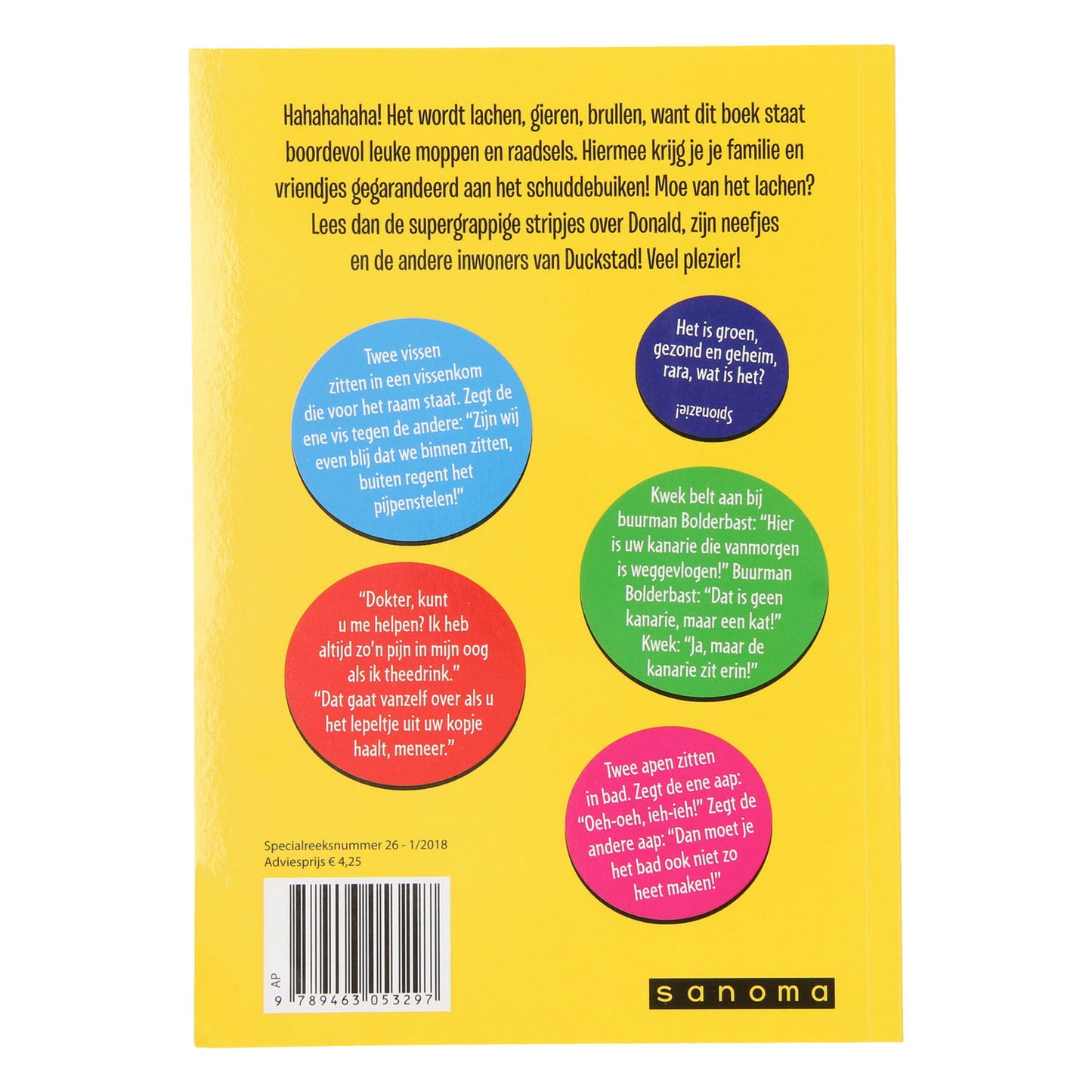 Donald Duck Broma amarillo