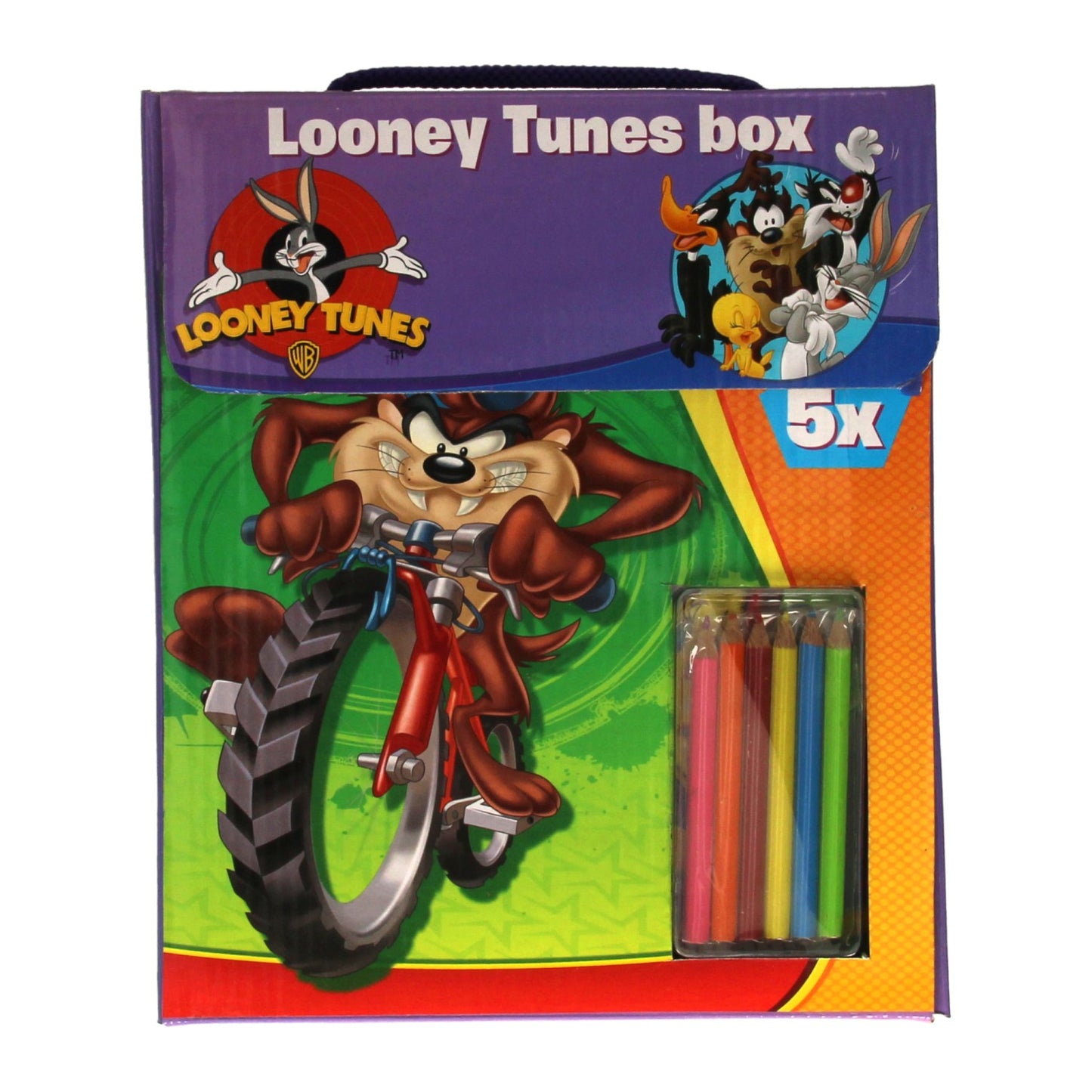 Book Specials Nederland BV Looney Tunes Colorbook Box con matite colorate