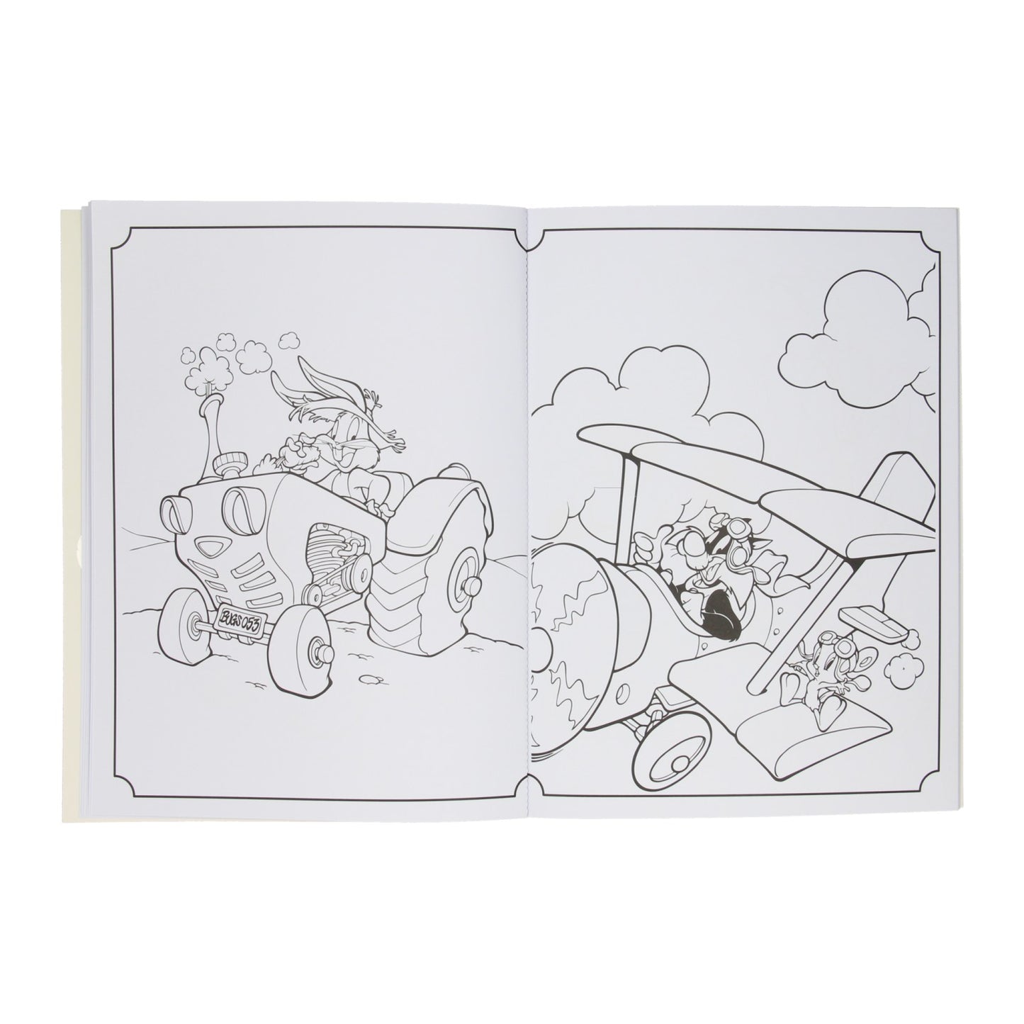 Super Color Colorbook Looney Tunes con lápices