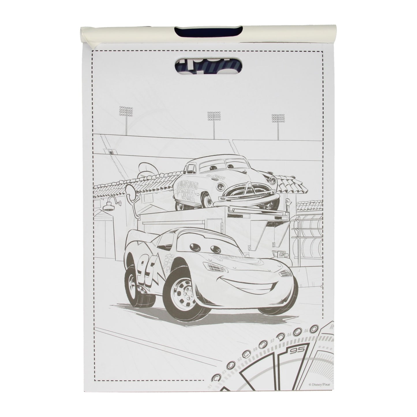 Walt Disney Super Color Colorbook Cars