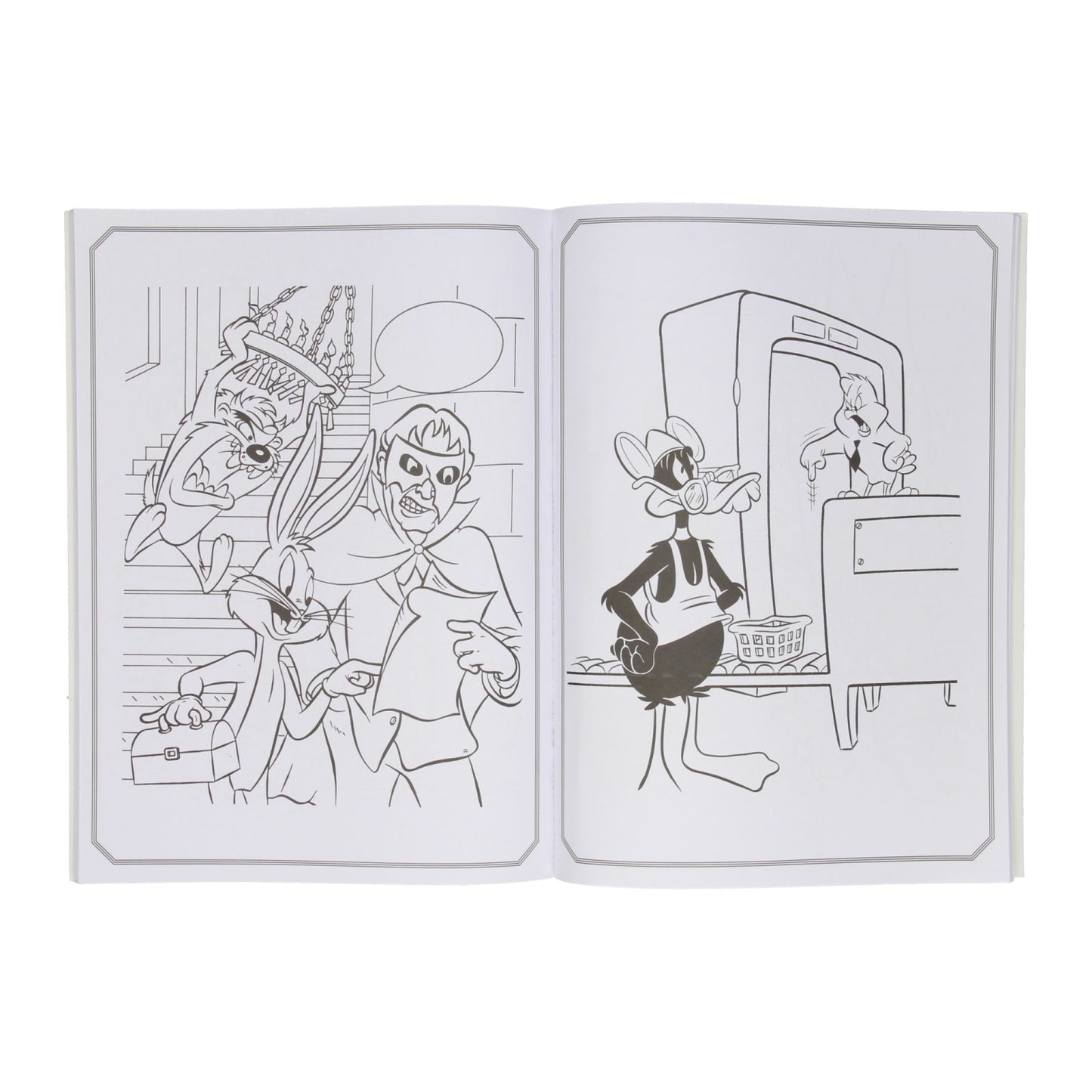 Warner Bros Color Colorbook Looney Tunes con pegatinas