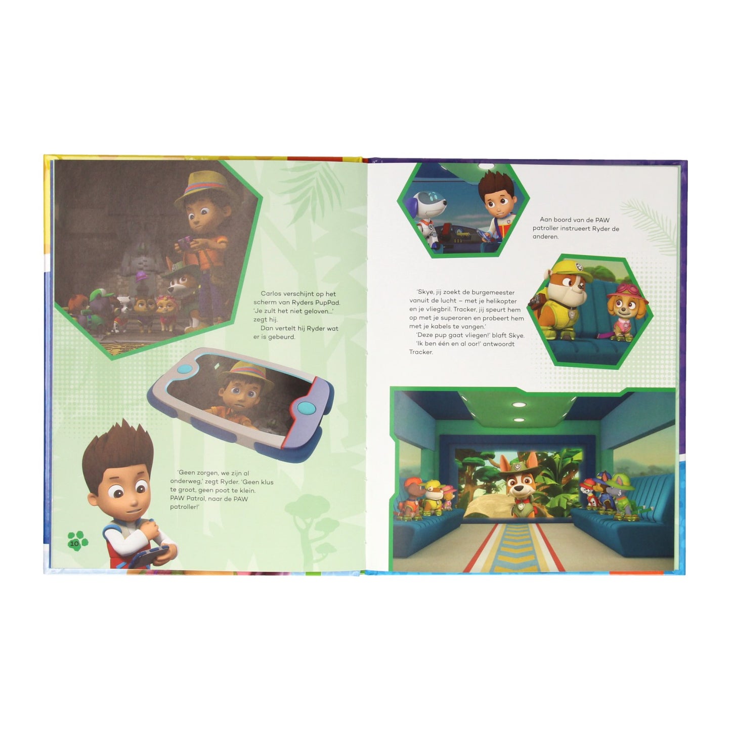 Gana Holanda Lectura Libro de los cachorros Save the Burgemeester Paw Patrol