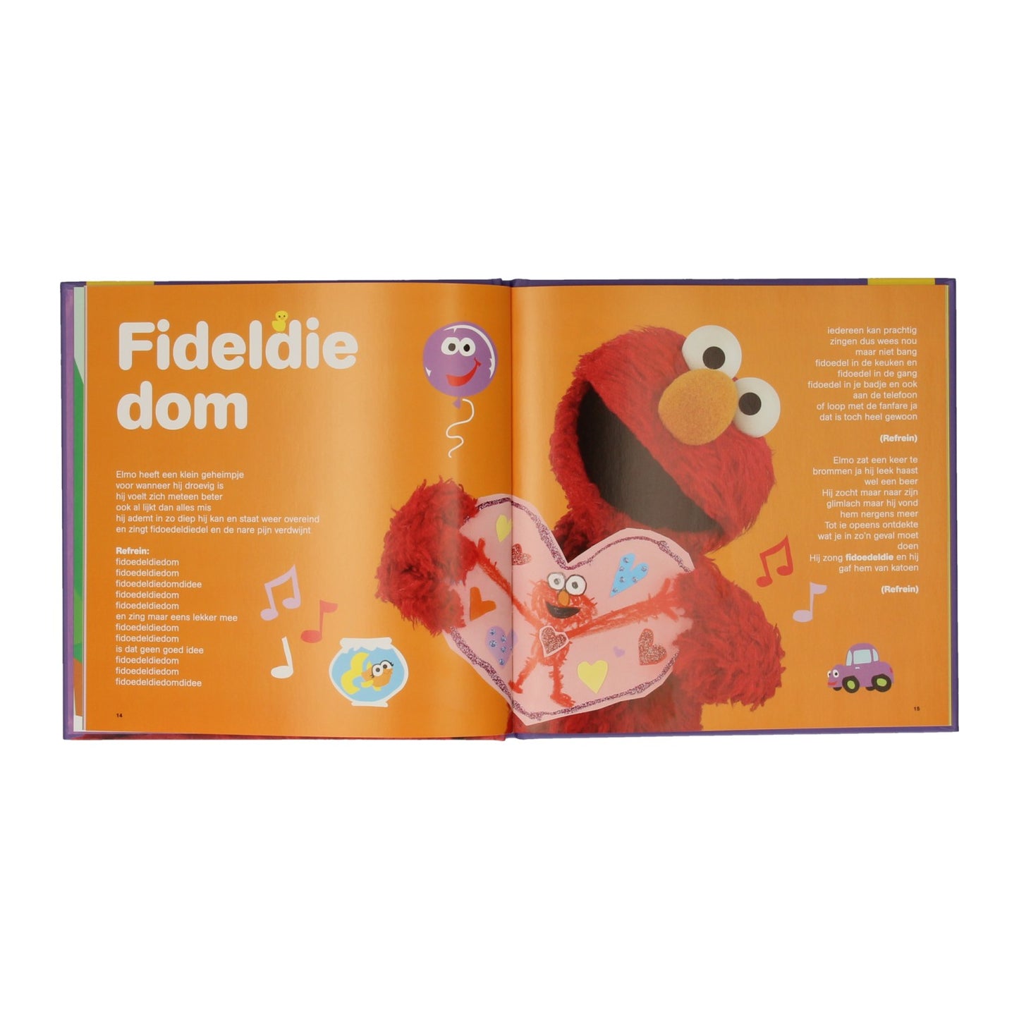 Vince l'Olanda il mio ragazzo e Elmo Book e CD