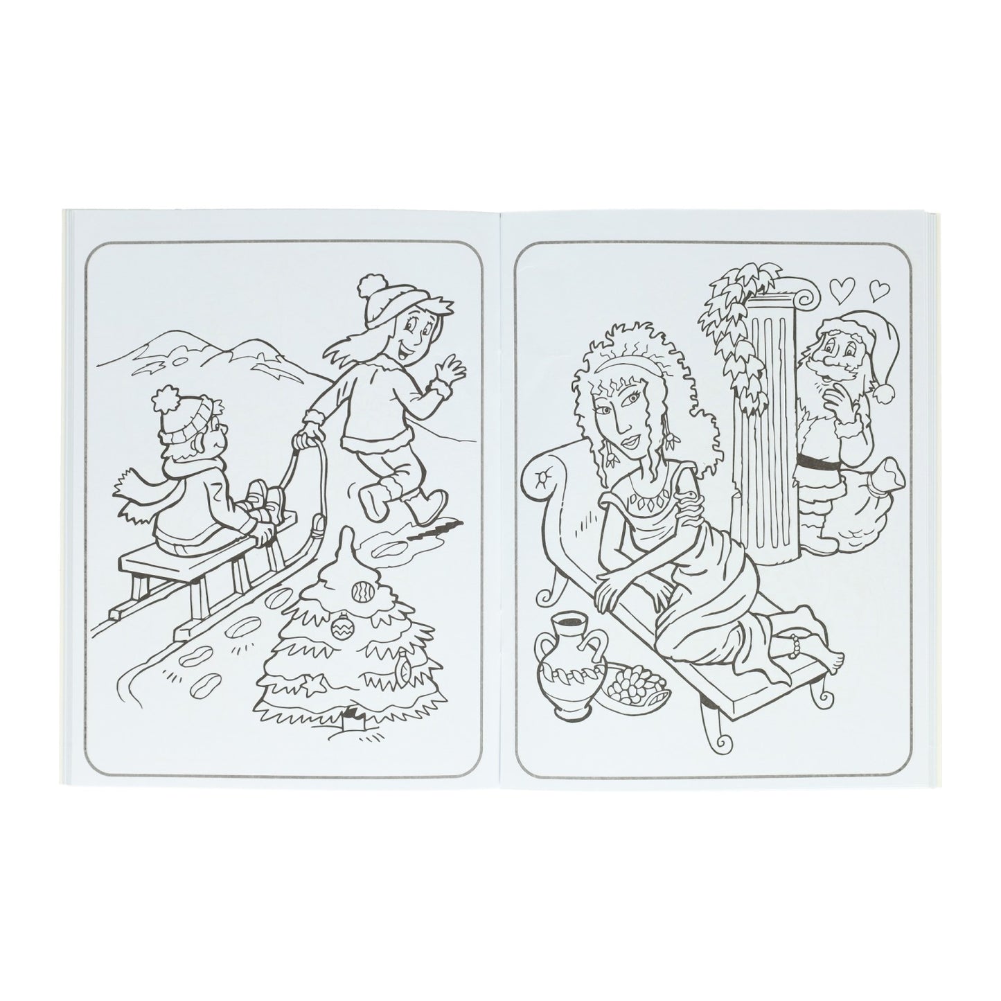 Libro speciali Nederland BV Colorbook Christmas, 64 p.