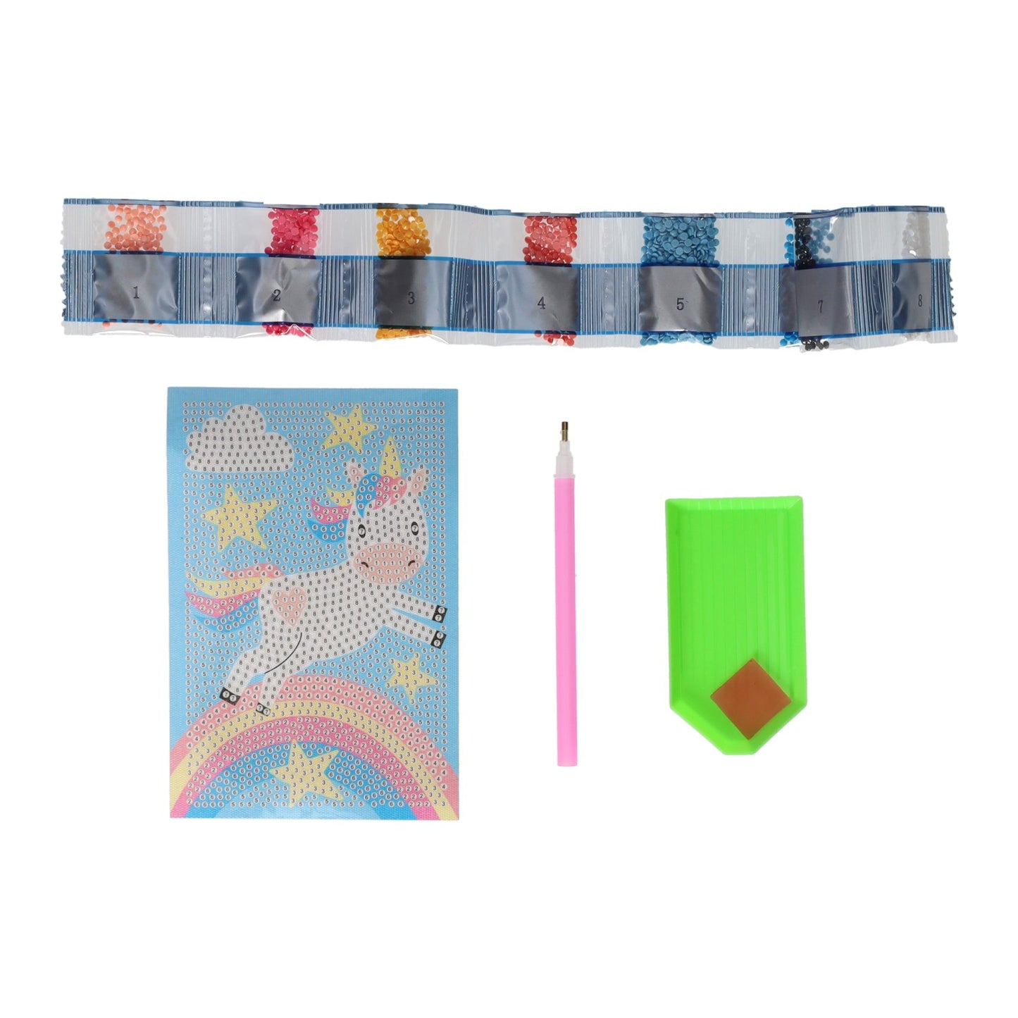 Gana unicornio de pintura de diamantes de Holanda