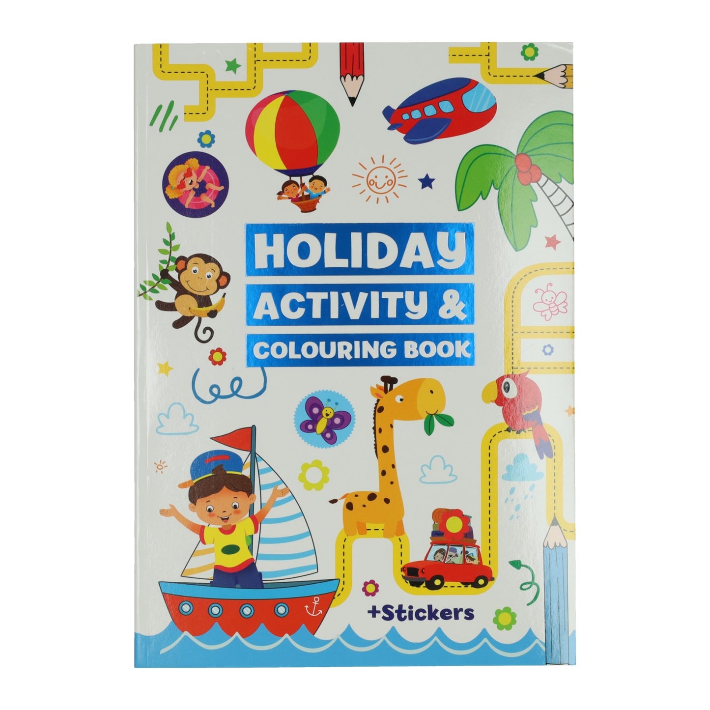 Gana el libro de actividades de colores de vacaciones de holanda con pegatinas