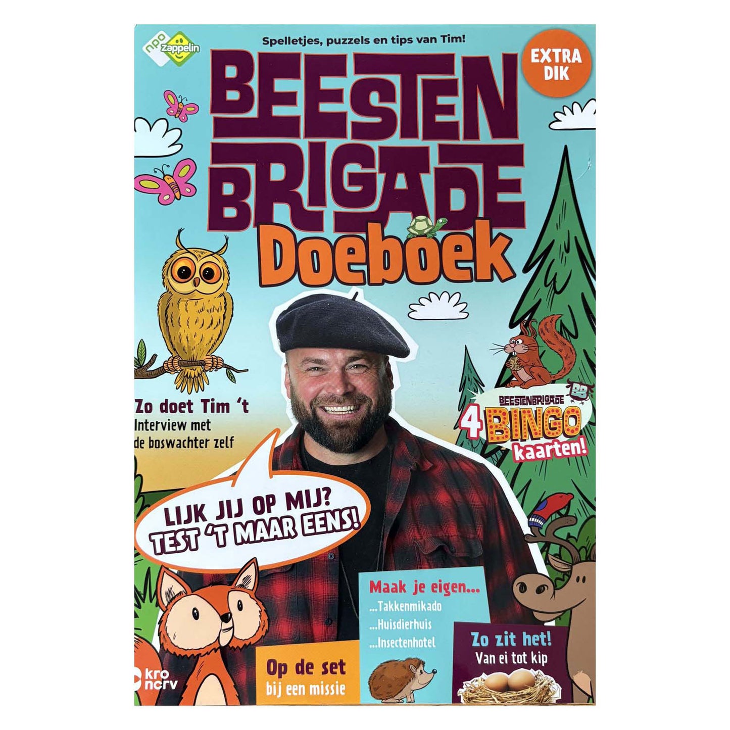 Libro especial Holanda bv libro de actividades de la brigada de animales extra grueso