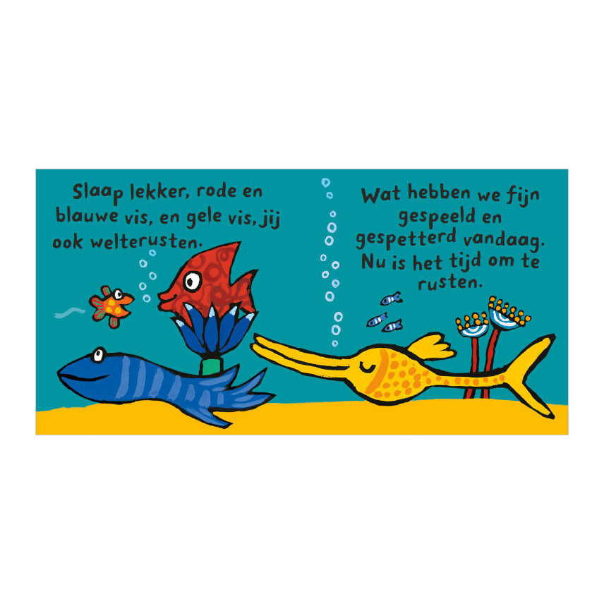 Boek specials nederland bv welterusten kleine vis kartonboek