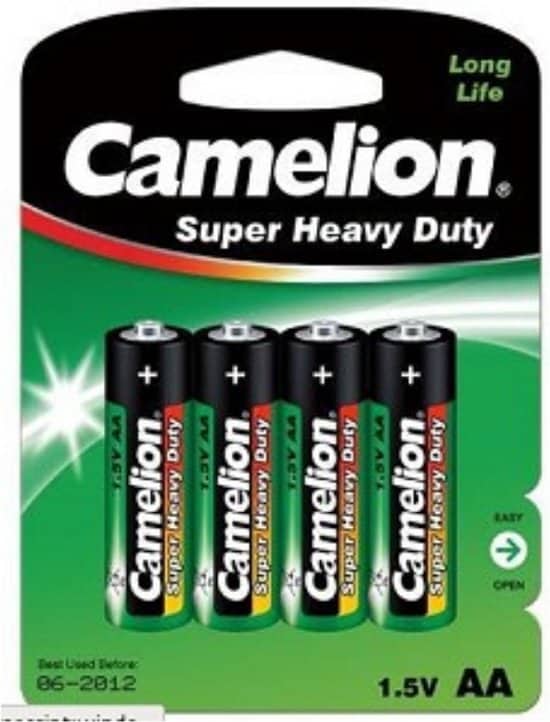 Jonotoys AA Zink-Carbon Batterie per 4 pezzi