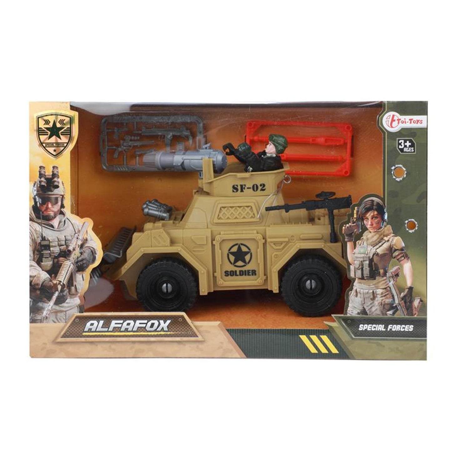 Toi-toys toi giocattoli set da gioco per veicoli blindati