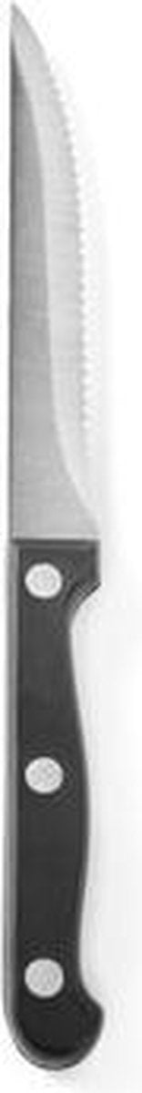Coltelli da bistecca Hendi – linea profi – acciaio inox – manico in abs – 215 mm – set da 6