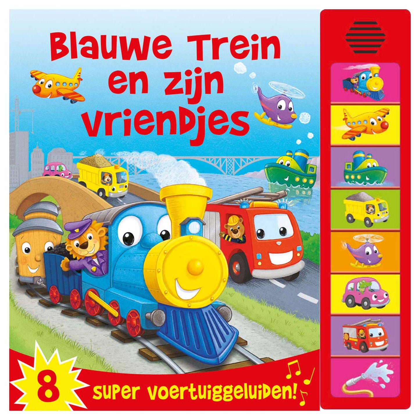 Rebo Editors Sound Book Blue Train e i suoi amici