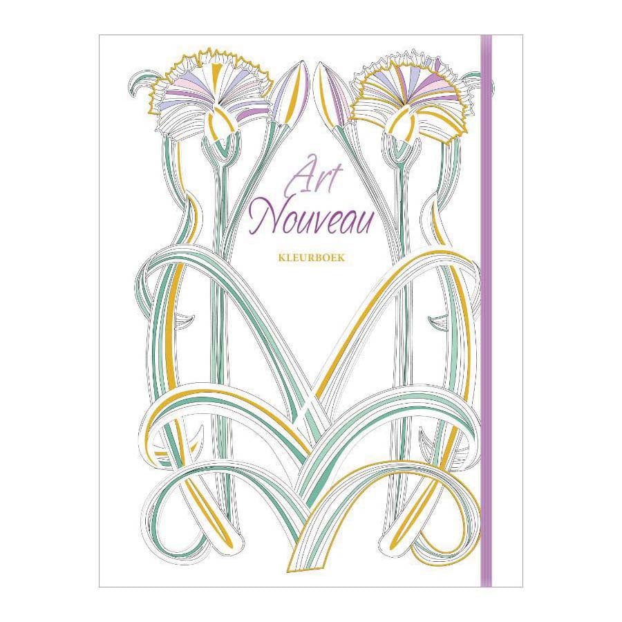 Rebo editori art nouveau - libro da colorare