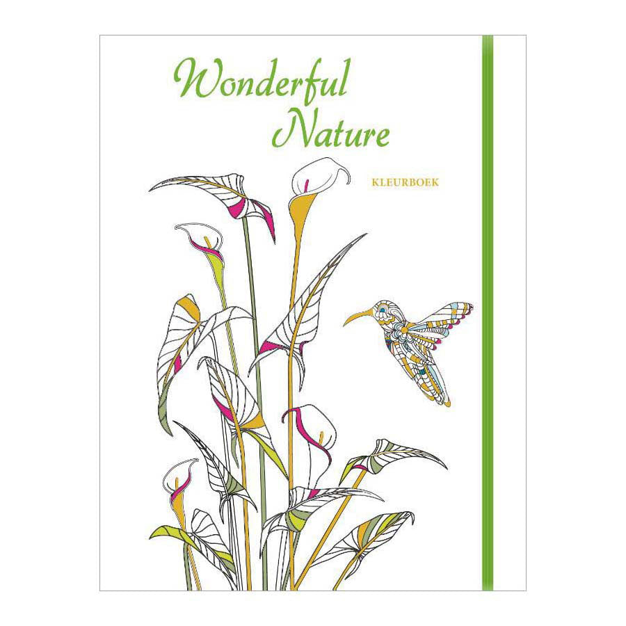 Editori Rebo natura meravigliosa - libro da colorare