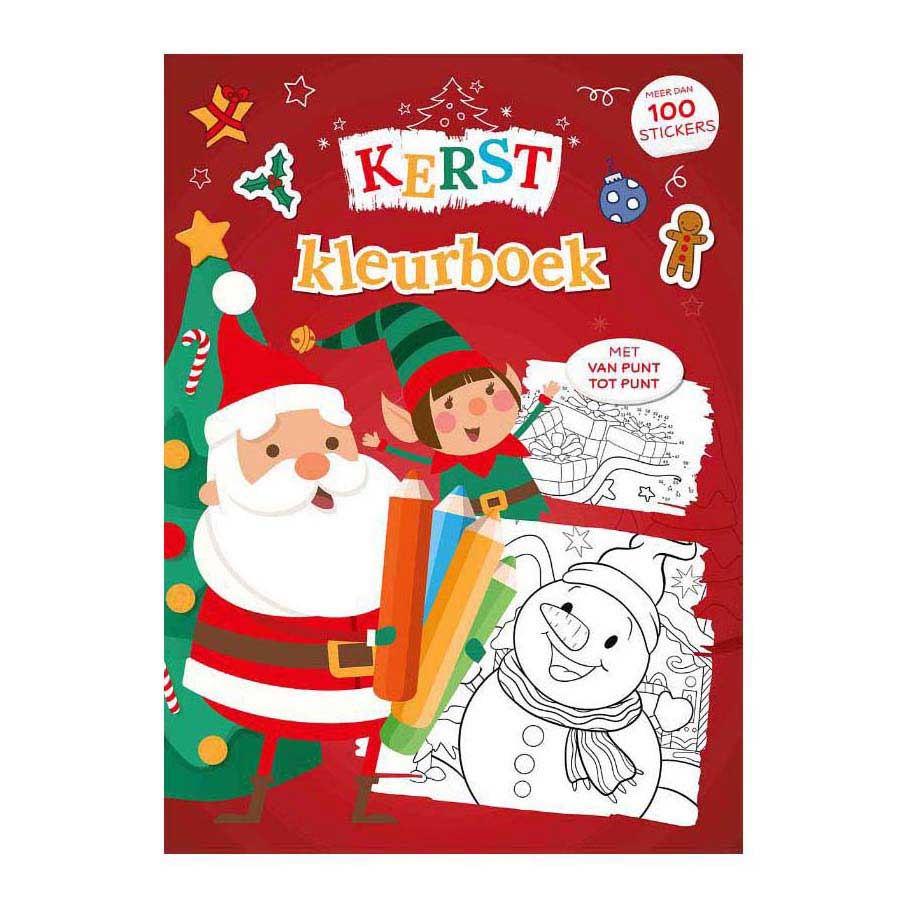Libro para colorear de Navidad de Rebo Publishers.
