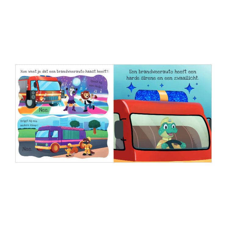 Editori Rebo cosa fa un camion dei pompieri? - cosa significa...? - libro dei sentimenti