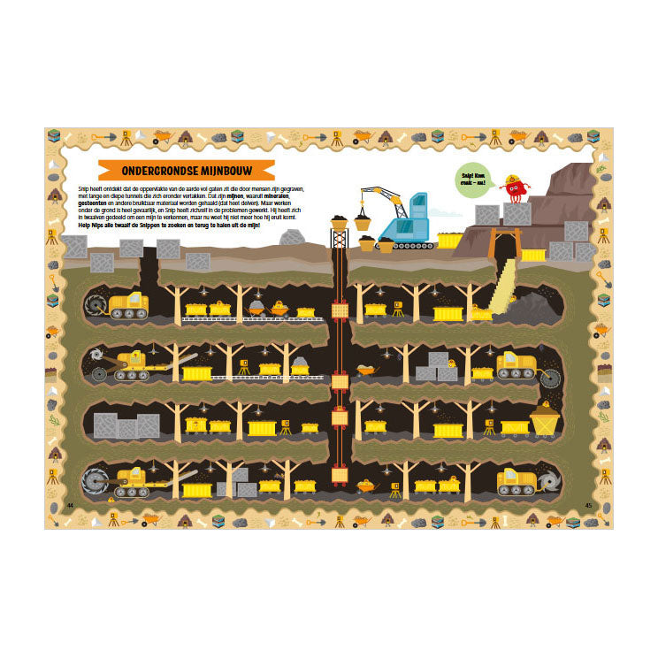 Rebo publishers geologie - gek op wetenschap met 100+ stickers