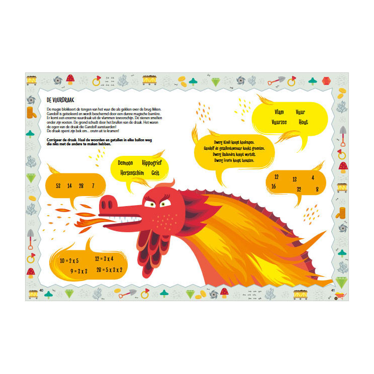 Rebo publishers getallentovenaar - gek op getallen - 100+ stickers