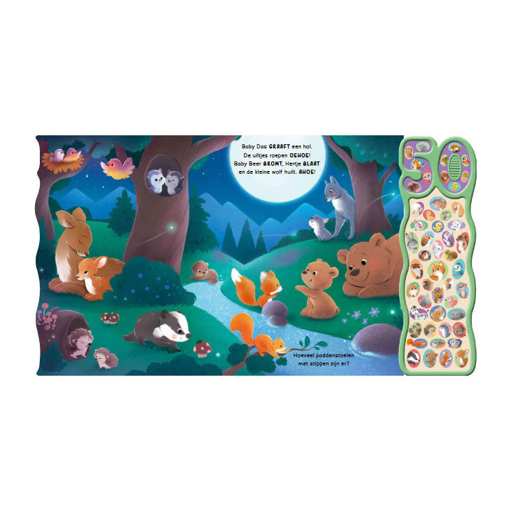Rebo editores animales bebes - libro de 50 sonidos