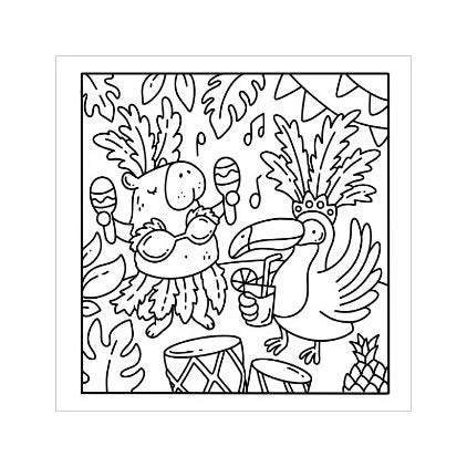 Rebo cozy escapes - cute cozy coloring. 6+