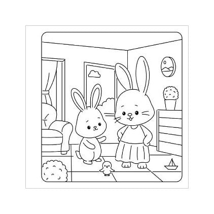 Rebo publishers cuddly friends - cute cozy coloring 6+