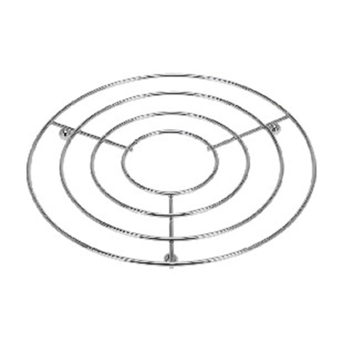 Eccellente sottobicchiere per casalinghi cromato 20 cm