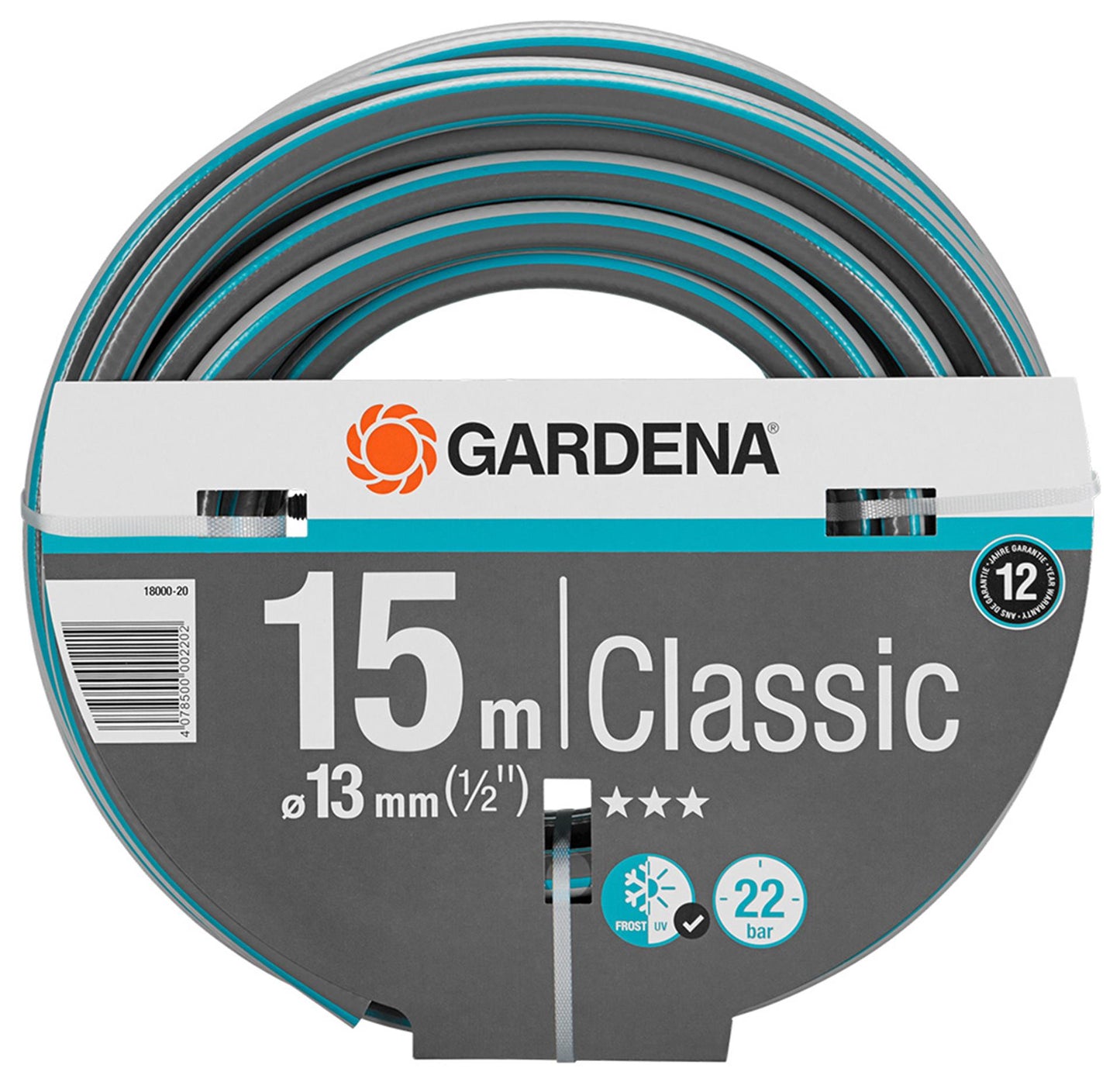 Tubo da giardino Gardena classico 1 2 (13 mm) 15 m