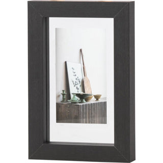 Cornice per foto in legno nera 14 x 24 cm | 4 pezzi