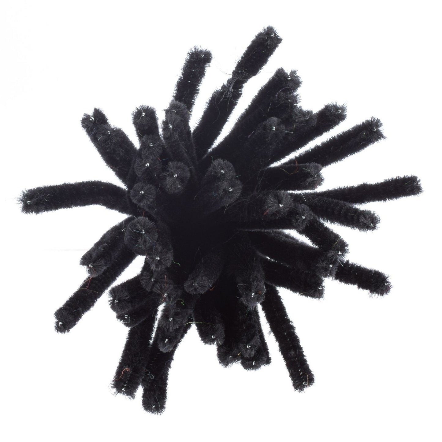 Vaessen creative • hilos de chenilla 6mm 50 uds. 30cm negro