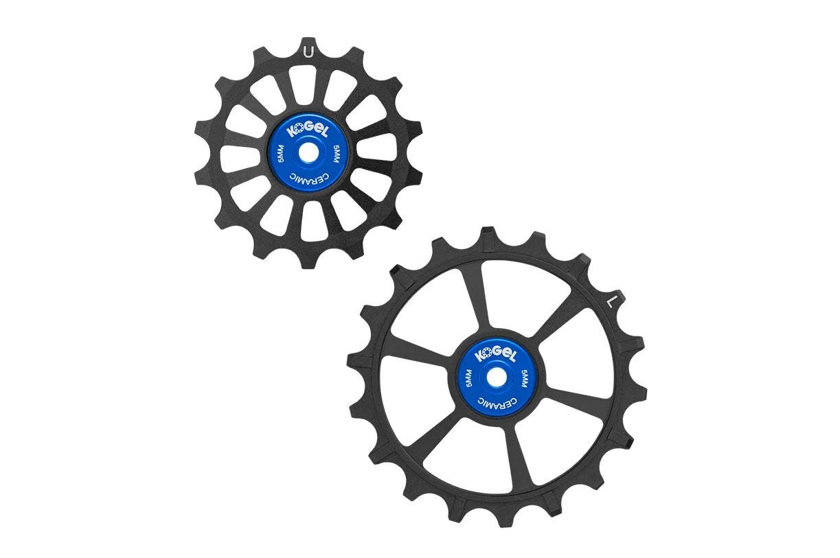 Ruote deragliatore a sfera Sram Cross 14 18t trasmissione nere