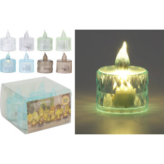 Vela con LED 4 piezas 4 surtidas | 16 piezas