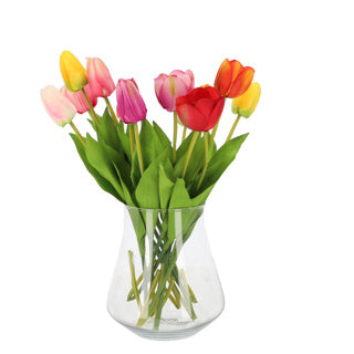 Art flower tulip 53 cm 2 assorchi