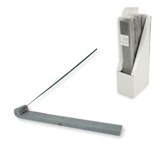 Solidero de soporte de incienso gris 27.5 cm