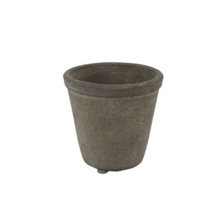 Pot grigio scuro kono 9 cm