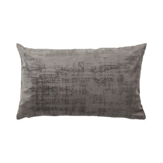 Cuscino in velluto vintage grigio 30x50 cm