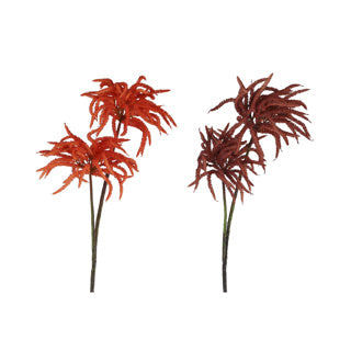 No brand fiore artificiale amaranto 2 assortiti pe 84cm | 2 pezzi