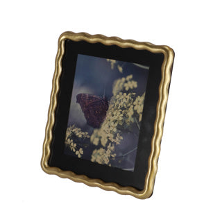 Marco de fotos Basia Gold Metal 20x25 cm