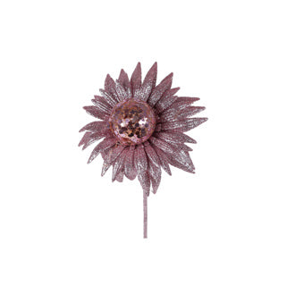 Ramo artificiale di echinacea rosa pe 50 cm | 4 pezzi