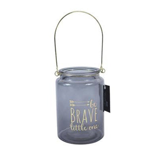 Gusta Tealight Holder 'Be Brave Little One' 15 cm
