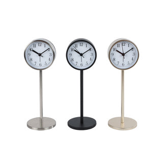 Reloj rikki 3 surtido metal 8x8x23cm sin batería | 2 piezas
